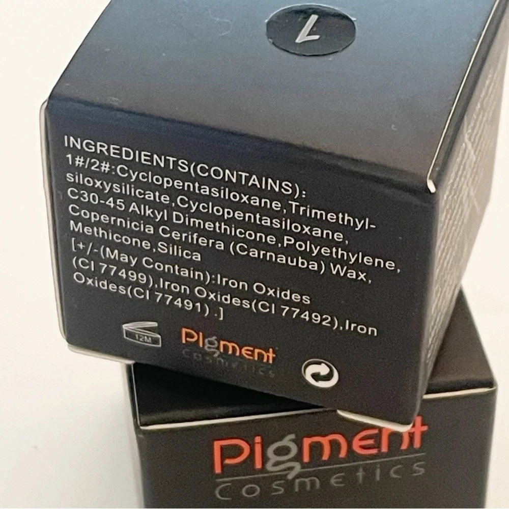 Pigment Cosmetics Creme Eyeliner 1 & 2 Black NEW Face Makeup‎ Beauty